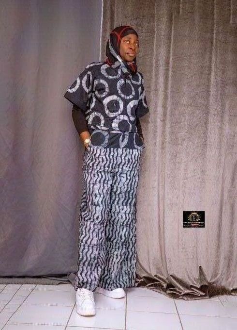 Adire croup &pantalon